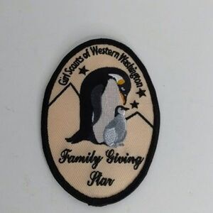GSA Girl Scouts of Western Washington Patch Family Giving Star